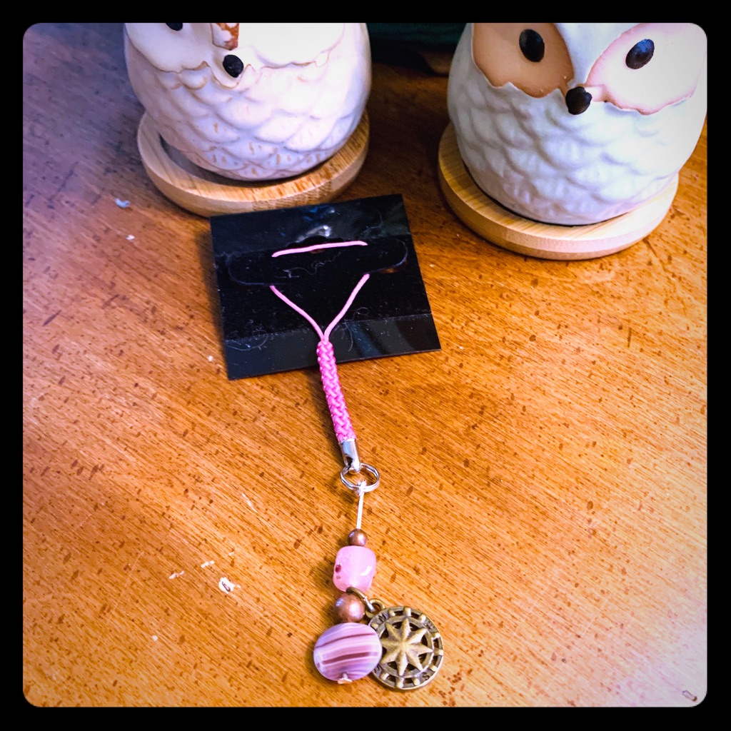 New Nautilus Star Lanyard Decorative Key Chain Mauve Hand Peacedbyalise Fun
